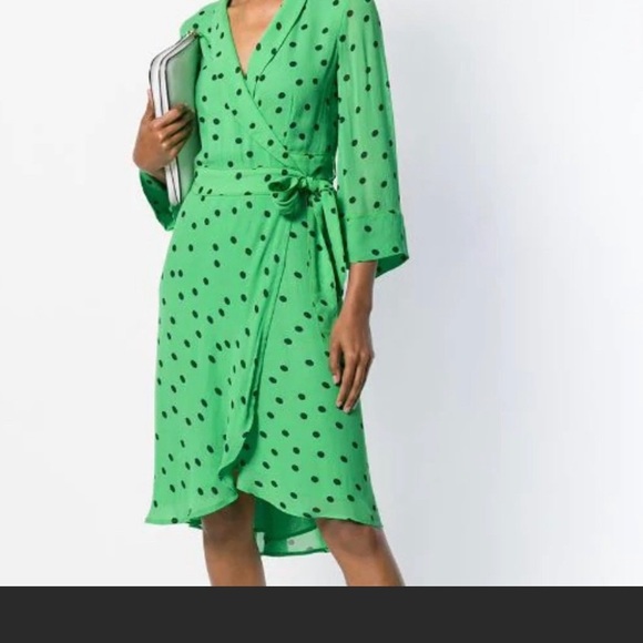 GANNI Polka Dot Dress - NWOT - Picture 3 of 3